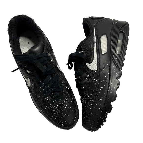 Nike x Slawn Air Max 90 Sneakers in Black